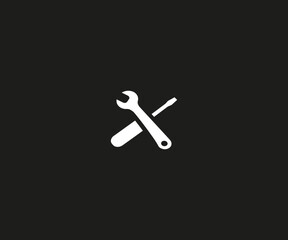 Poster - repair tools logo icon