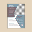 © Loop Master - Vector A4 Size Corporate Business Flyer Design Template with bleed.