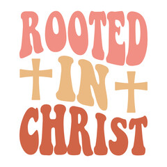 Wall Mural -  Christian retro isolated typography design