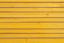 New Yellow Wood With Horizontal Boards - Wallpaper - Texture
