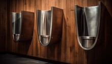 Elegant Urinals Design