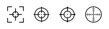 Take Aim Target Icon Accuracy Focused Sight Icon