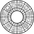© Christos Georghiou - Zodiac astrology horoscope star signs symbols set