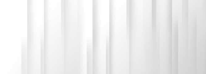 Wall Mural - white luxury background with grey shadow straight stripes. light elegant dynamic abstract bg. trendy