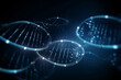DNA computing applications. DNA, background Generative AI