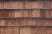 Brown Wood Shingles Background Texture