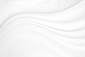 smooth elegant white silk or satin luxury cloth texture can use as wedding background. luxurious bac