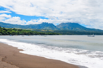 Wall Mural - panoramic view of flores island, indonesia