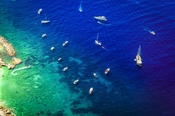 Canvas Print - Capri island, Italy