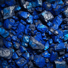 Wall Mural - cobalt ore texture . Generative AI