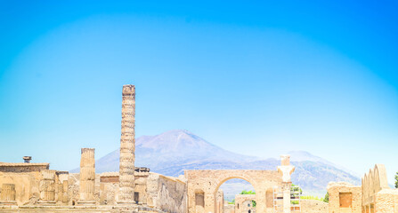 Wall Mural - ruins of Pompeii, Italy