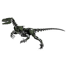 3d Render Of A Dinosaur Mecha Velociraptor