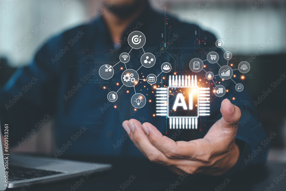 AI learning and business artificial intelligence system for cyber ...