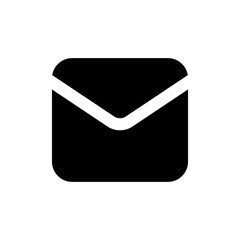 Poster - mail envelope icon, email message icon sign. notification new message icons