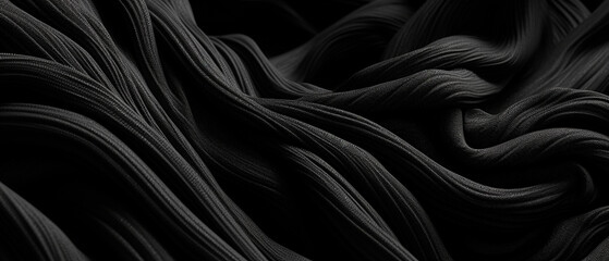 background with natural expensive dark fabric. High quality  Generative AI