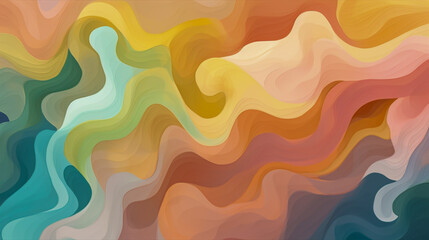 Poster - abstract colorful background