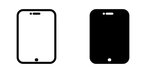 Tablet icon. sign for mobile concept and web design. vector illustration
