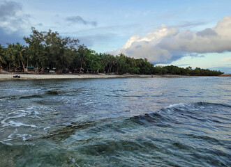 Poster - scenic coast of cebu island on the philippines