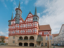 Medieval Town Hall Of The City Of Duderstadt