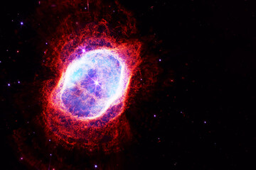Wall Mural - a beautiful cosmic nebula. elements of this image furnished nasa.