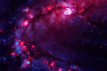 Wall Mural - a beautiful cosmic nebula. elements of this image furnished nasa.