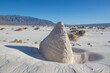 Leinwanddruck Bild White sand dunes in Mexico