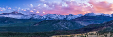 Vivid Sunrise Over Moraine Park And The Continental Divide