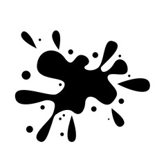 Naklejka na meble Water paint  solid splatter illustration