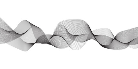 Abstract wavy curve lines background. Abstract frequency sound wave lines and technology curve lines background. Abstract business wave curve lines background.