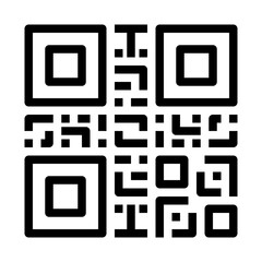 Canvas Print - qr code