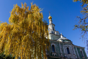 The Church in the name of Nikita the Great Martyr in the city of Vladimir, Russia.