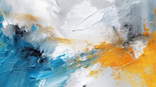 Abstract Watercolor Background With Watercolor. Stylish Art Texture Banner. Abstract_Painting.