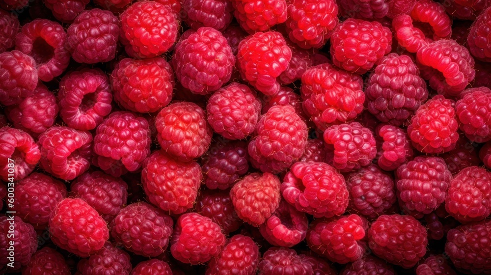 Background With Rapsberry raspberry banner background texture wallpaper Stock Illustration ...