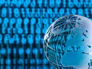 Cloud computing, conceptual image