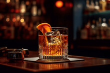 Old Fashioned Cocktail Generative Ai
