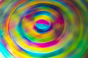 Wall Mural - twirl rainbow spectrum multicolored background