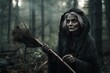 © nsit0108 - Old witch forest. Generate Ai