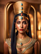 Captivating Close-up: A Portrait of Queen Cleopatra.