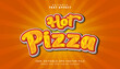 © Farhad - 3D Hot Pizza text effect - Editable text effect
