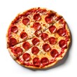 © minhaz - pizza isolated on white background created with generative AI