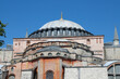 Hagia Sophia holy place. Historic building details.
