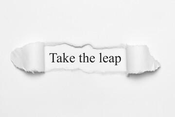 Poster - Take the leap	