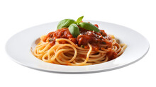 Delicious Pasta Bolognese On Transparent Background Png