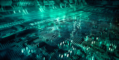 a screen showing a computer background with binary code
