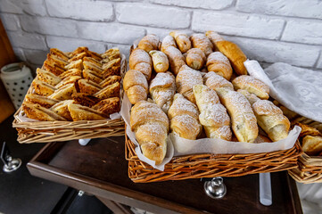 Wall Mural - Breakfast Buffet Concept, Breakfast Time in Luxury Hotel