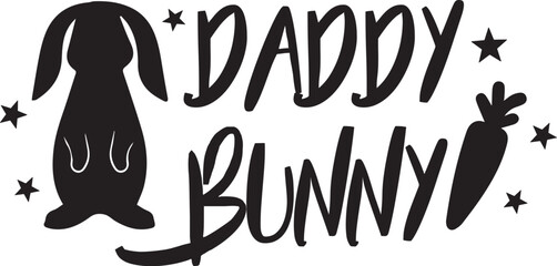Wall Mural - Daddy Bunny, Easter This Year, Orthodox Easter, Bunny Svg, Orthodox Easter, Easter Shirts
