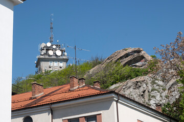 Wall Mural - Central pedestrian streets of city of Plovdiv, Bulgaria