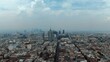 Panoramica de la Ciudad de Mexico CDMX con Dron 4K