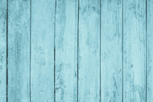 Old Grunge Wood Plank Texture Background. Vintage Blue Wooden Board Wall Background Objects For Furniture Design.