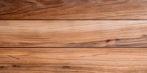 Poster - Clean wood planks texture background- Generative AI